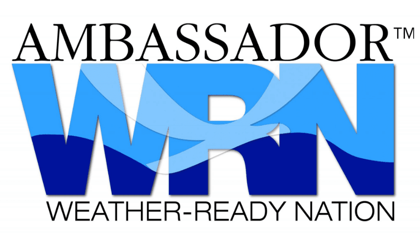 Ambassador Weather-Ready Nation badge