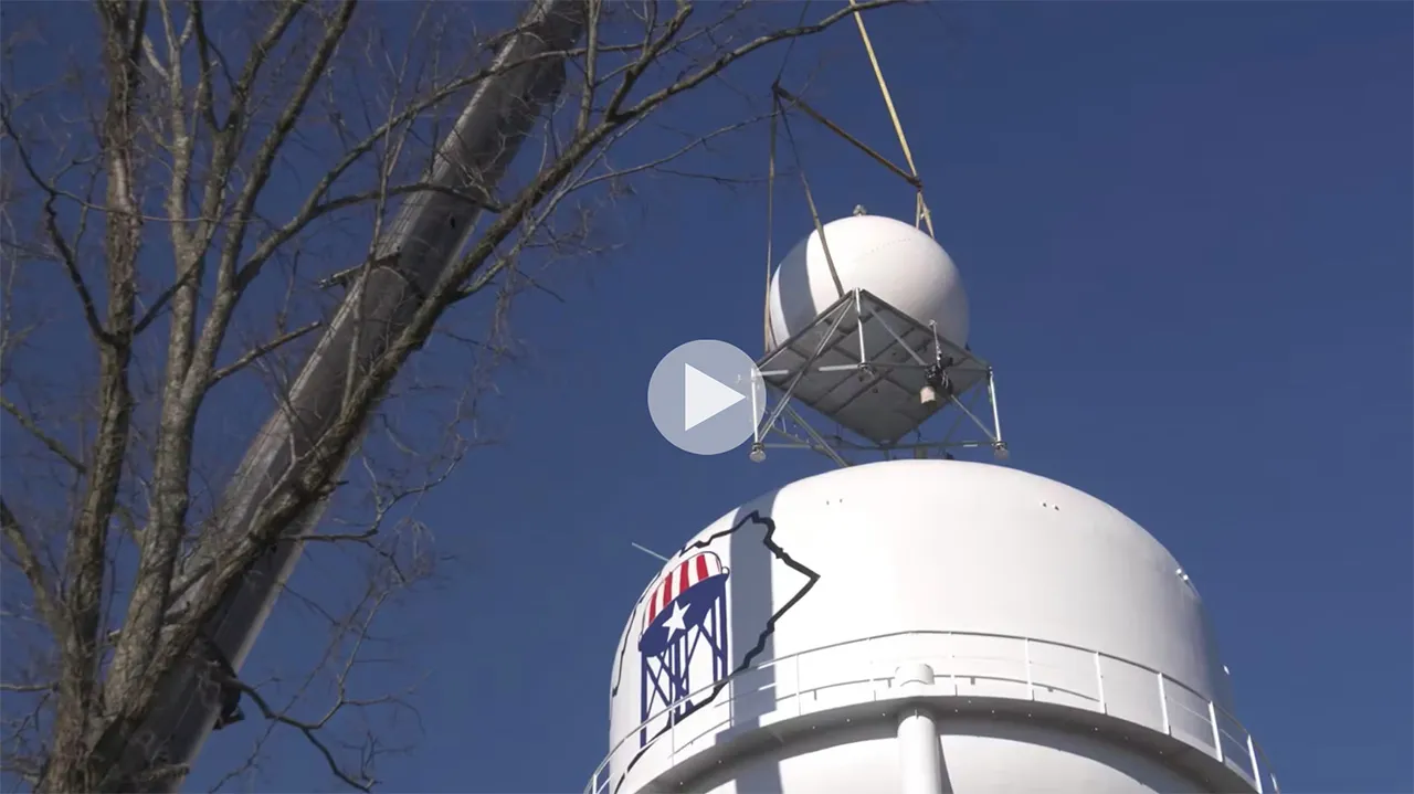 Radar installation